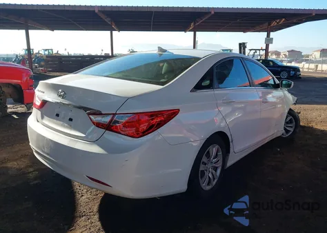 2012 Hyundai Sonata Gls from USA, damaged, VIN 5NPEB4AC1CH381820